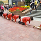 Illustration for article titled Chinese Employees Made To Crawl in Public